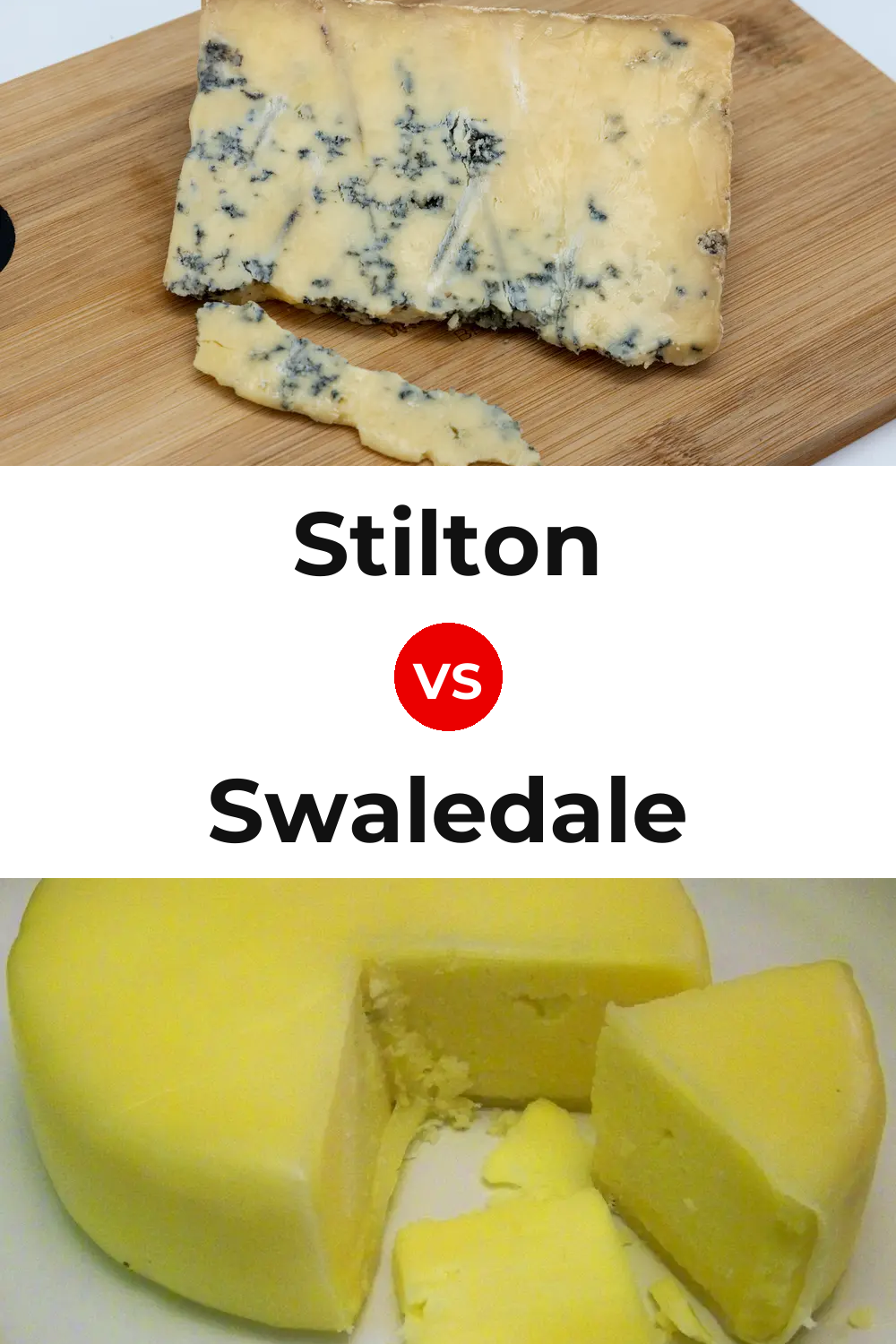 Stilton Cheese vs Swaledale Cheese Pinterest comparison