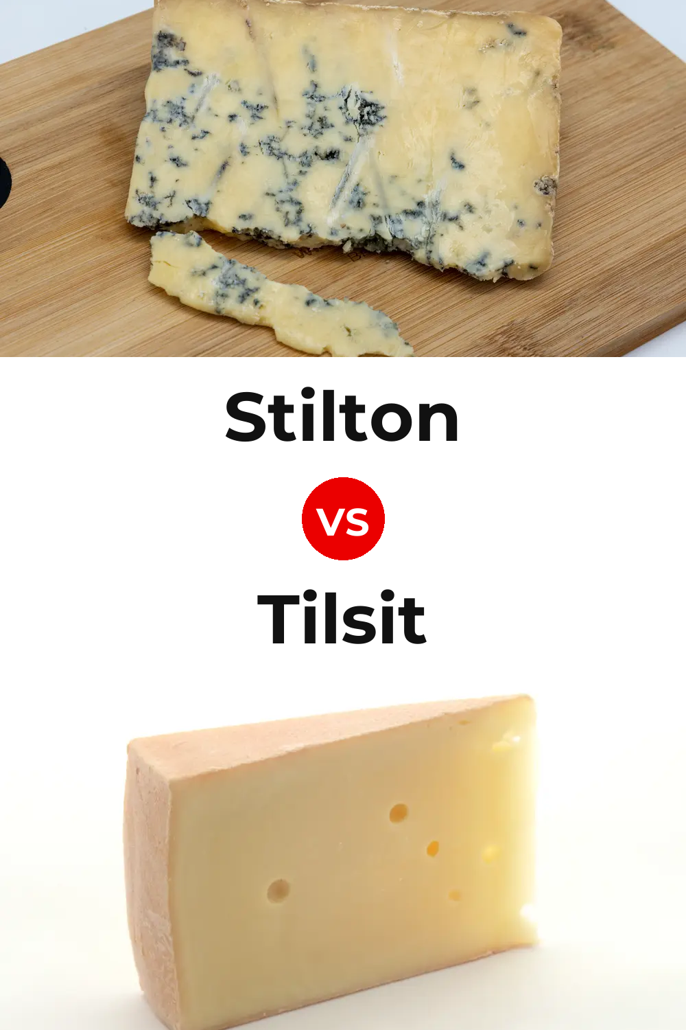 Stilton Cheese vs Tilsit Cheese Pinterest comparison
