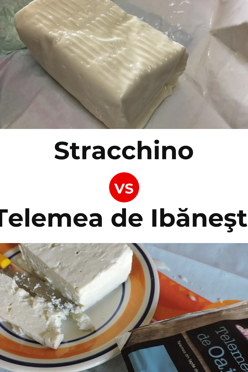 Stracchino Cheese vs Telemea de Ibăneşti Cheese Pinterest comparison