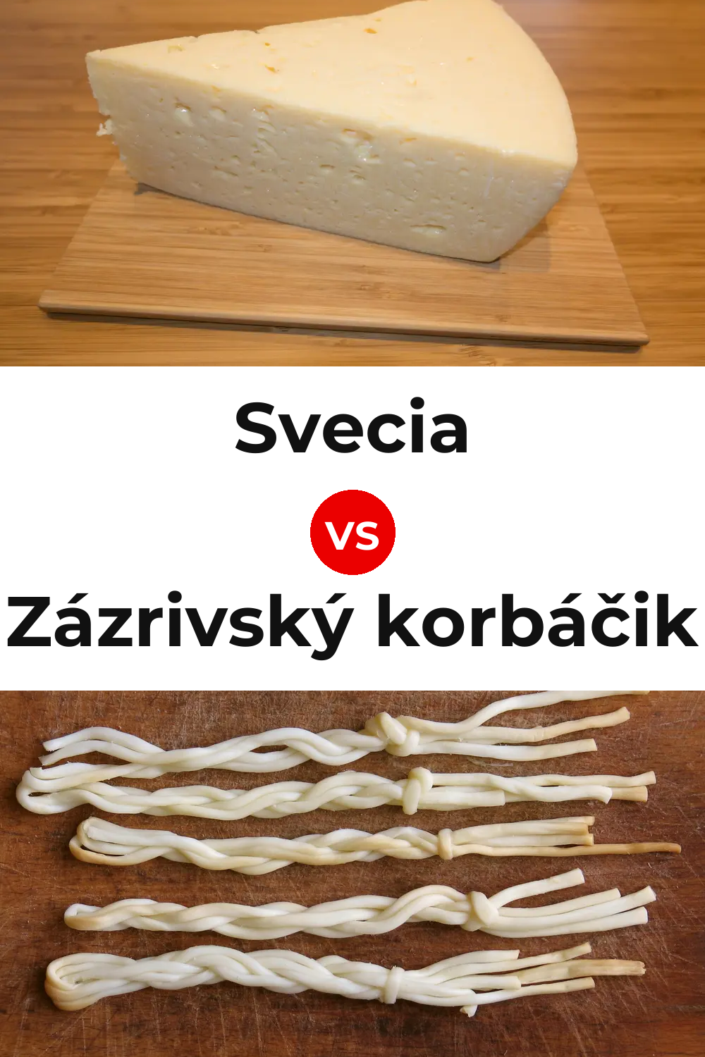 Svecia Cheese vs Zázrivský korbáčik Cheese Pinterest comparison