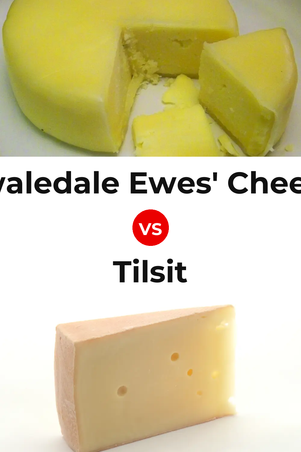 Swaledale Ewes' Cheese vs Tilsit Cheese Pinterest comparison