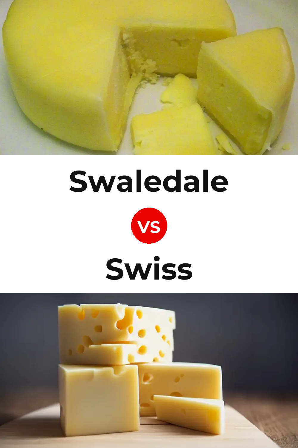 Swaledale Cheese vs Swiss Cheese Pinterest comparison