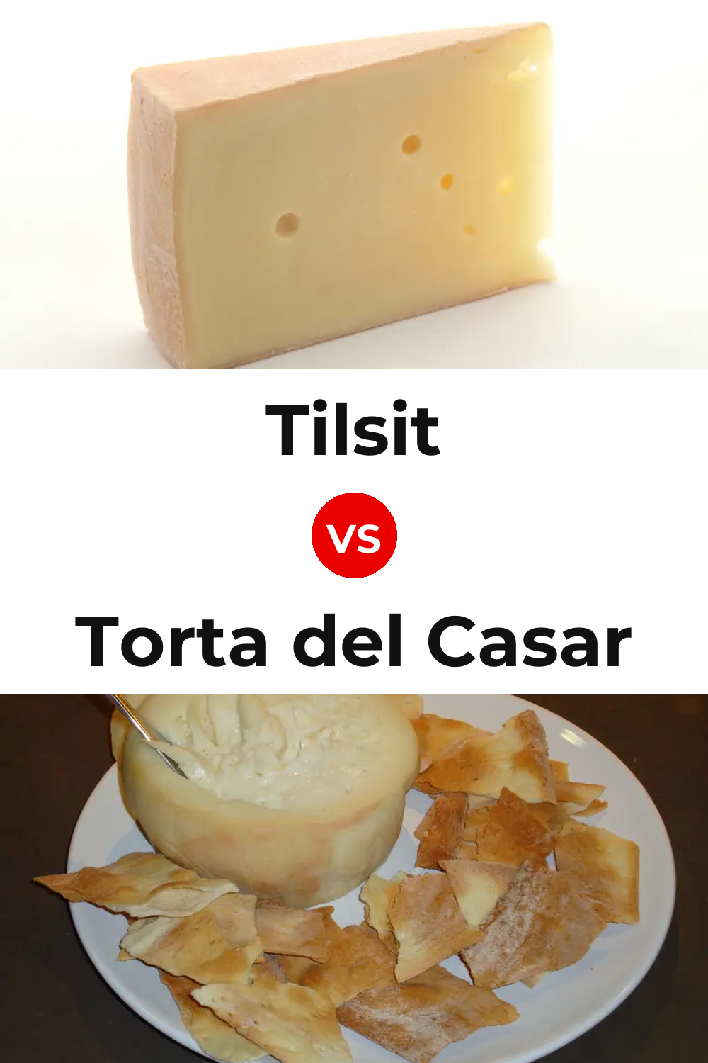 Tilsit Cheese vs Torta del Casar Cheese Pinterest comparison
