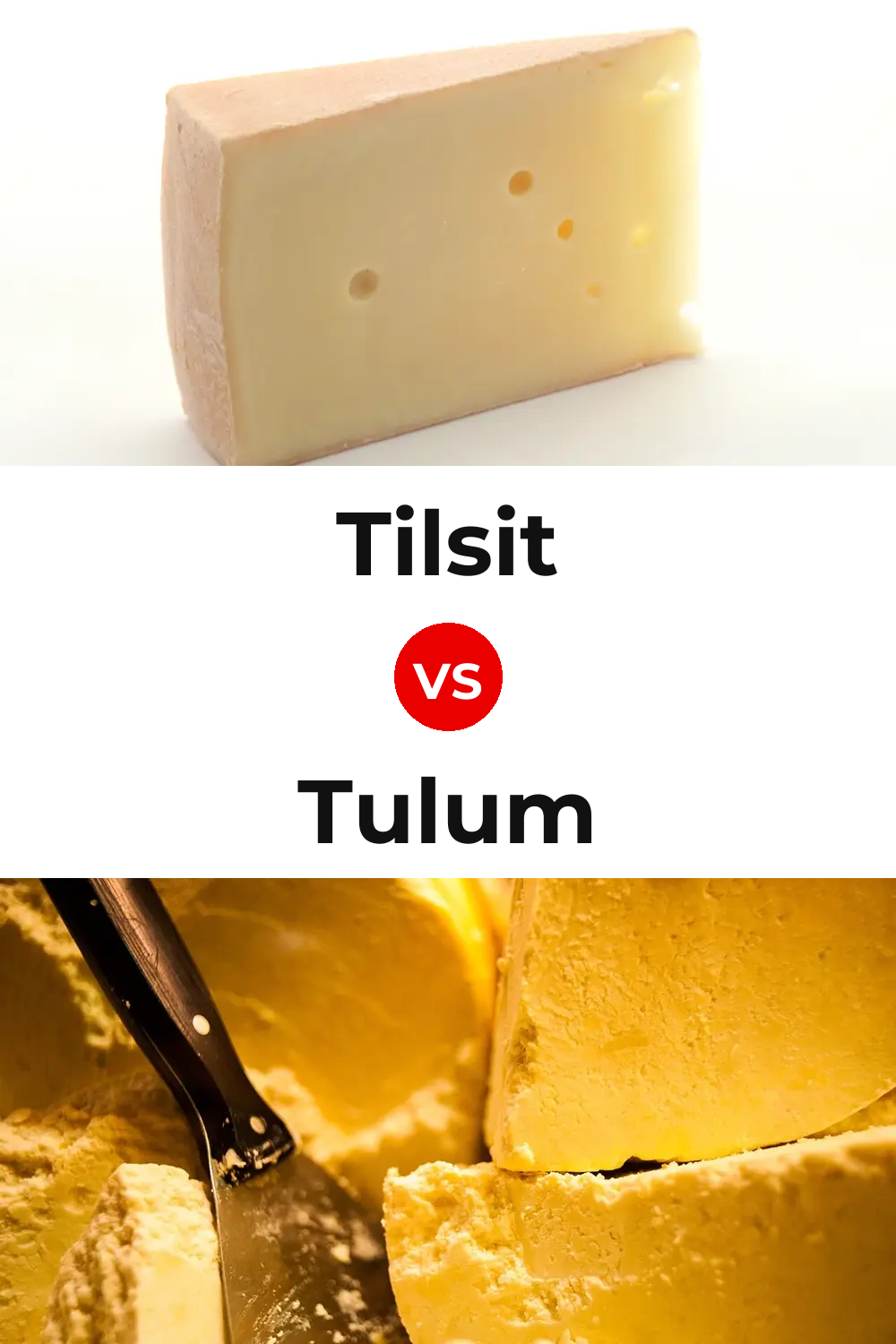 Tilsit Cheese vs Tulum Cheese Pinterest comparison