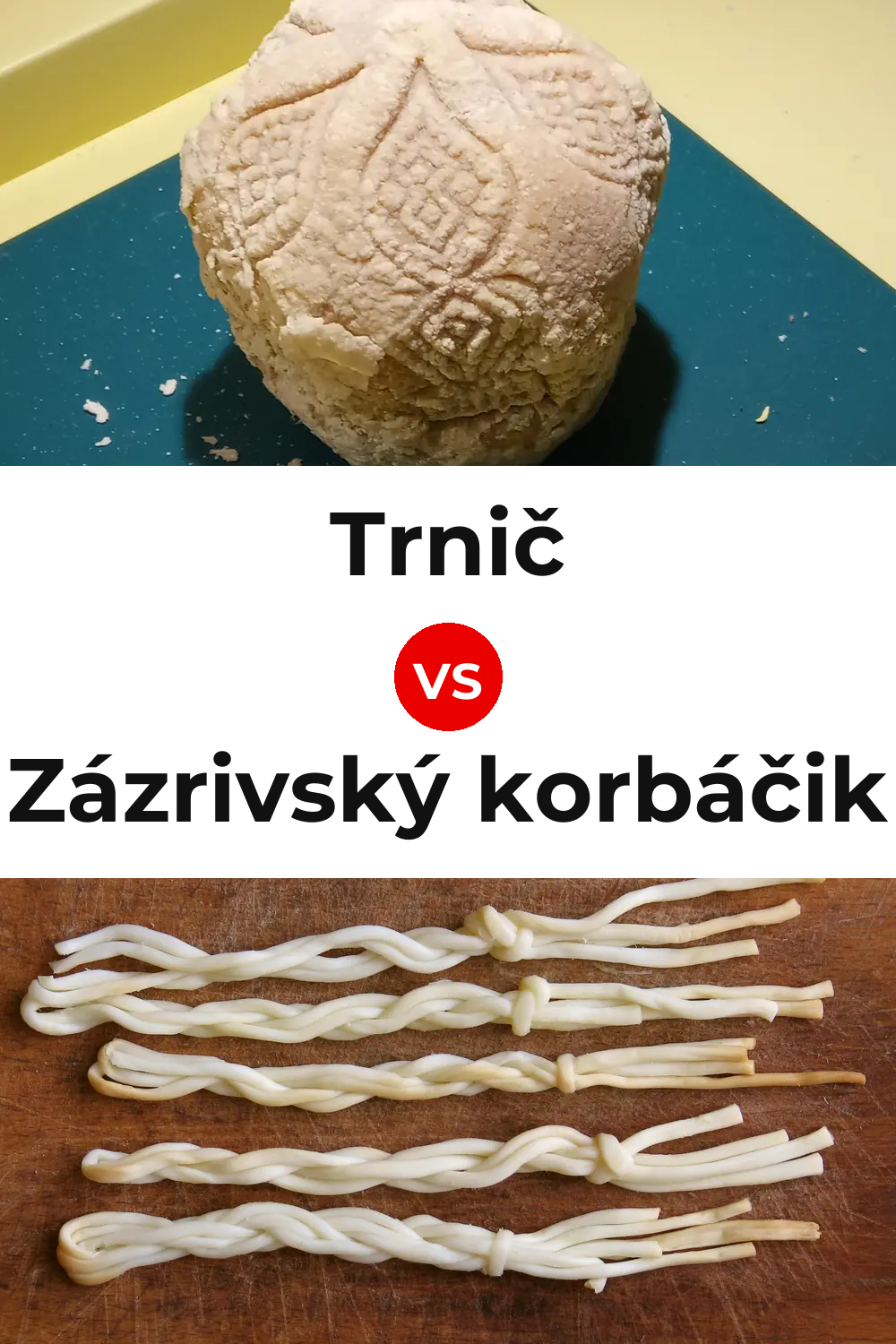 Trnič Cheese vs Zázrivský korbáčik Cheese Pinterest comparison