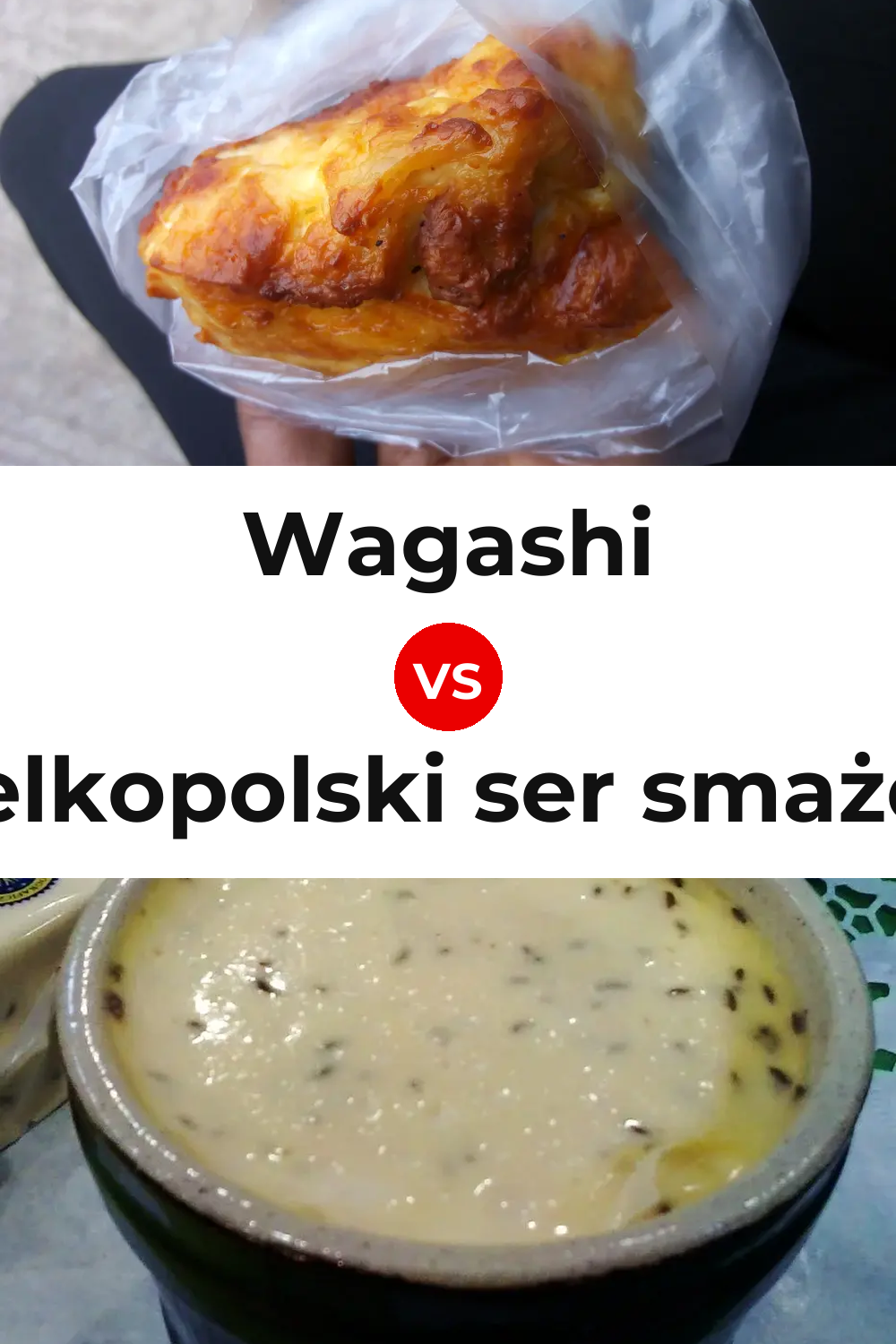Wagashi Cheese vs Wielkopolski ser smażony Cheese Pinterest comparison